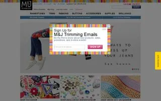 M&J Trimming logo