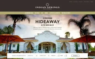 Indian Springs Calistoga logo