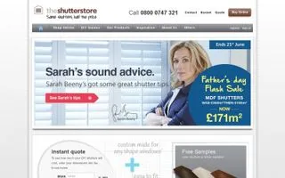 The Shutter Store logo