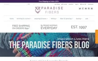 Paradise Fibers logo