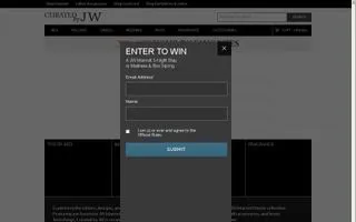Curated by JW logo