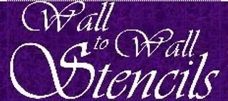 Wall to wall stencils logo