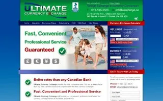 Ultimate Currency Exchange logo