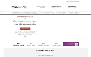 M&S Bank logo