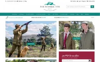 Fur Feather and Fin logo