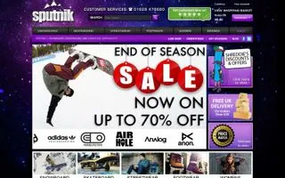 Sputnik Snowboard Shop logo