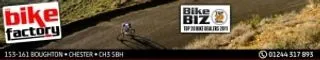 The Bike Factory logo