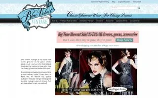 Blue Velvet Vintage logo