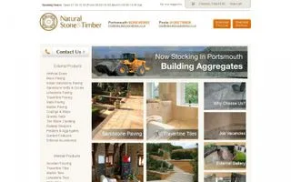 Natural Stone and Timber logo