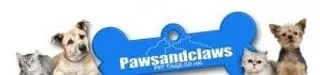 Paws and Claws Pet Tags logo