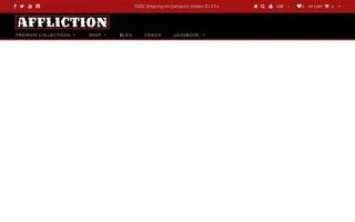 AFFLICTION logo
