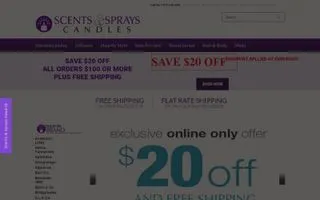 Scents and Sprays logo