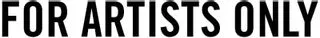 For Artists Only logo