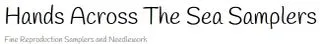 Hands Across The Sea Samplers logo