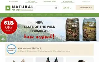 Natural Pet Store logo