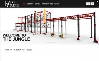 Raw Fitness Equipment logo