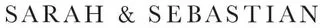 Sarah & Sebastian logo