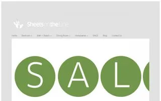 Sheets On The Line logo