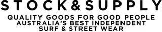 stock and supply logo