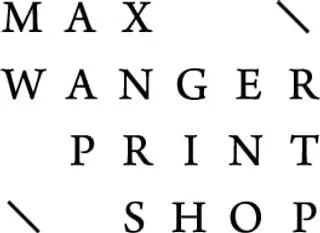 Max Wanger Print Shop logo
