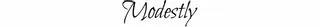 Modestly logo