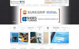 SureGrip Footwear logo