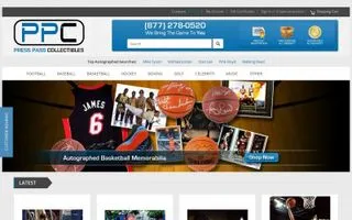 Press Pass Collectibles logo