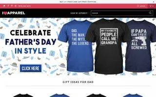 I Love Apparel logo