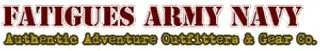 Fatigues Army Navy logo
