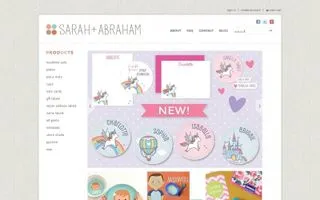 Sarah + abraham logo