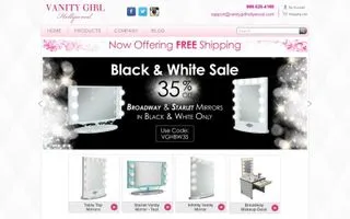 Vanity Girl Hollywood logo