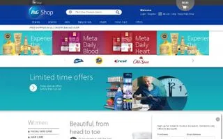 P&G Shop logo