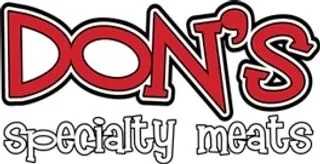 Don's Specialty Meats logo