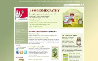 1-800 Homeopathy logo