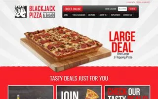 Blackjack Pizza logo