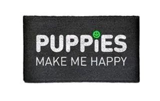 Puppies Make Me Happy logo