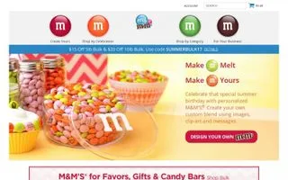 My M&M's logo