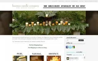 Beeswax Candle Company logo