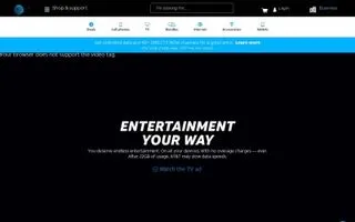 AT&T TV + Internet logo