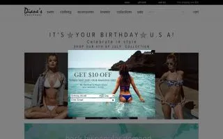 Diane's Beachwear logo