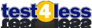 Test4Less logo