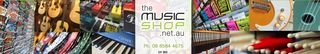 the music shop logo