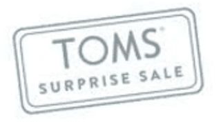 Toms Surprise Sale logo