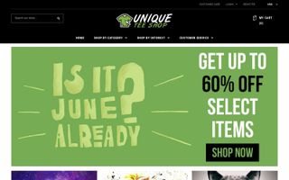 Unique Tee Shop logo