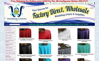 Wedding Linens Direct logo