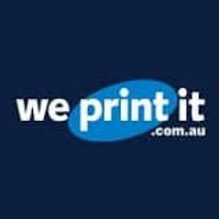 We Print It logo