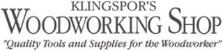 KLINGSPOR's Woodworking Shop logo